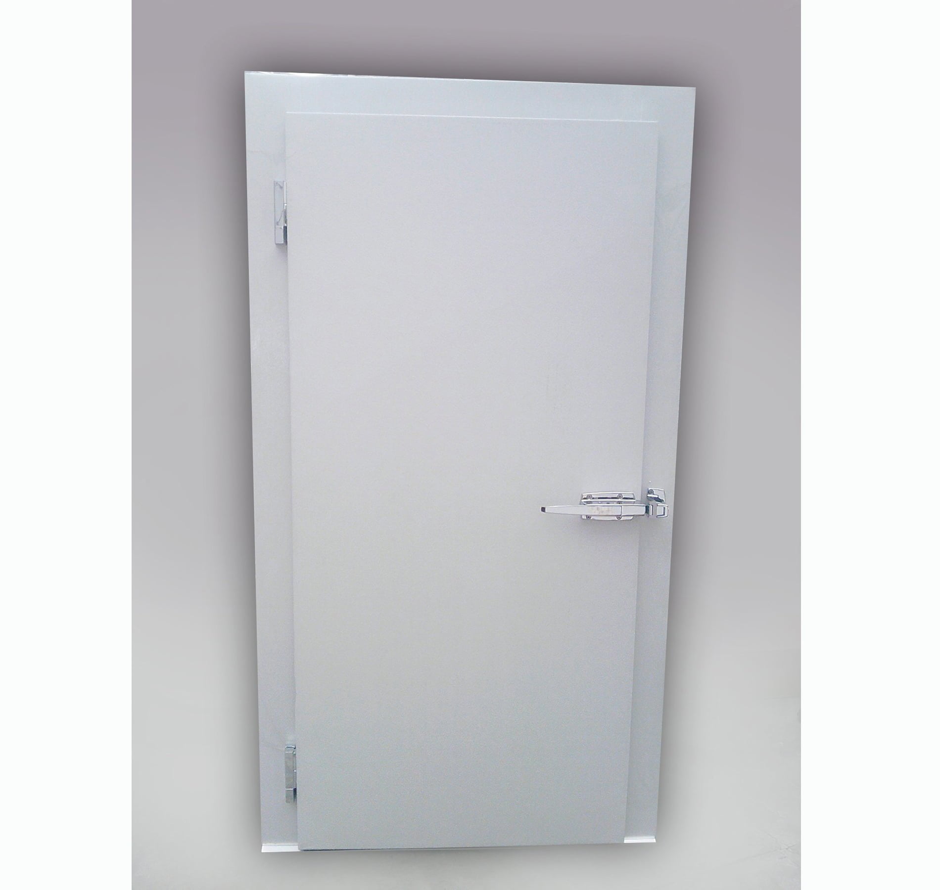 puerta abatible blanco